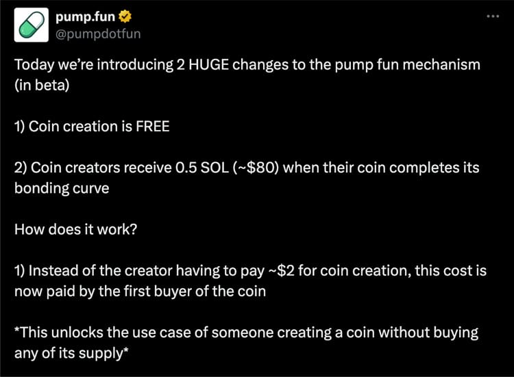 Recent Updates and Incentives - Pump.fun