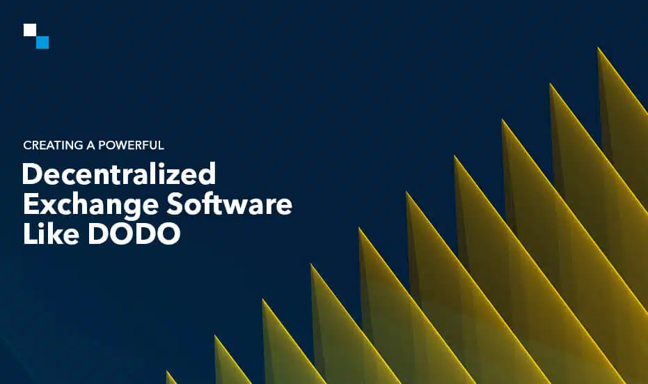 Decentralized Exchange Software Like DODO - banner