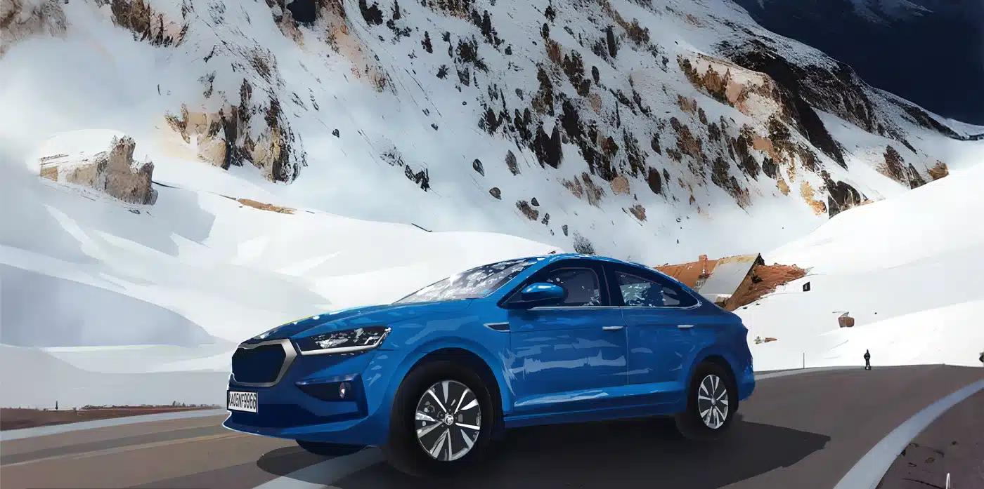 NFT-enabled Škoda vehicle display